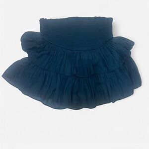 Teal Smocked Skort - Size S